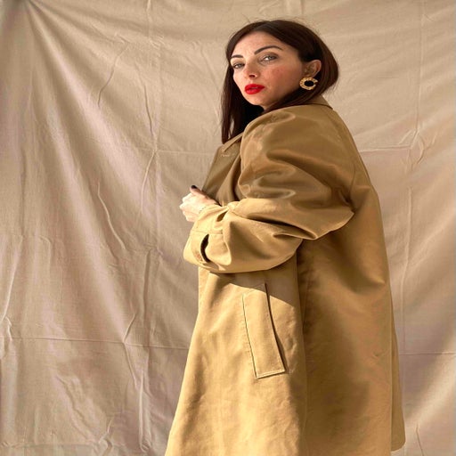 Reversible trench coat