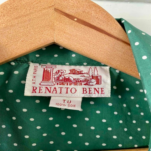 Silk tie top