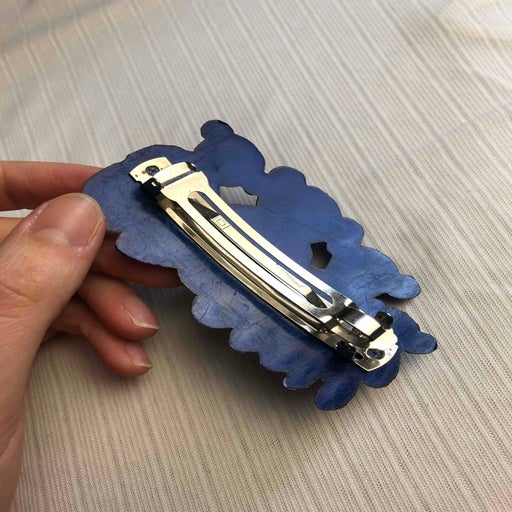 Bear hair clip