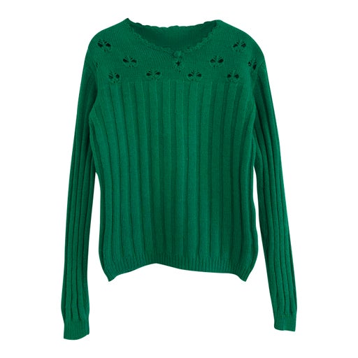 Ribbed wool sweater