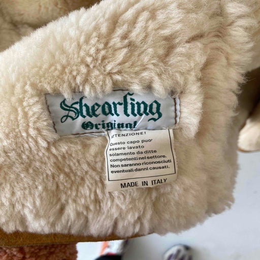 Shearling coat