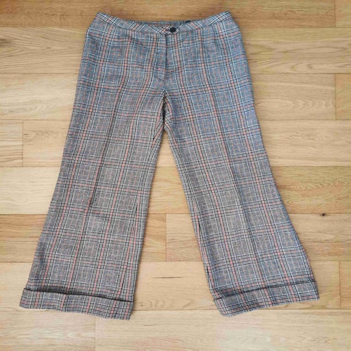 Pantalon flare en laine