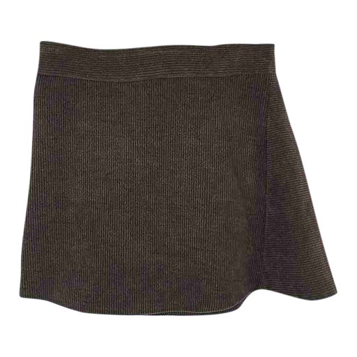 Corduroy mini skirt