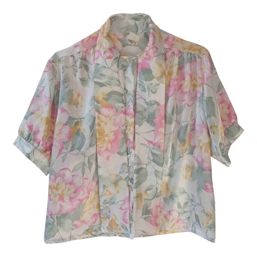 Pussy-bow shirt