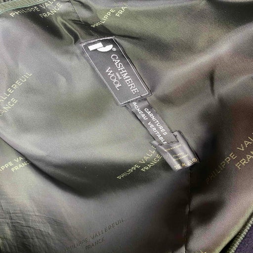 Wool and cashmere coat
