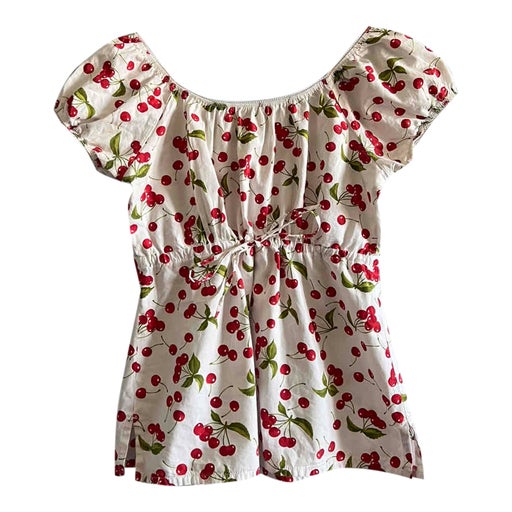 Blouse à cerises