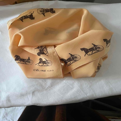 Vintage top celine scarf