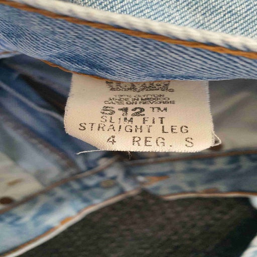 Levi's 512 W23L39 jeans