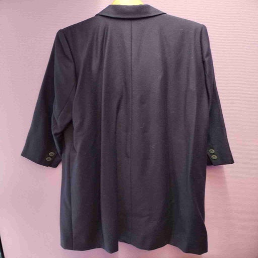 Long navy blue coat