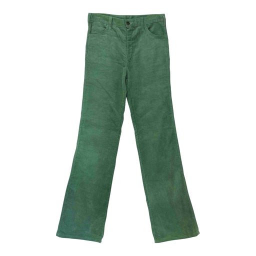 Pantalon flare en velours côtelé