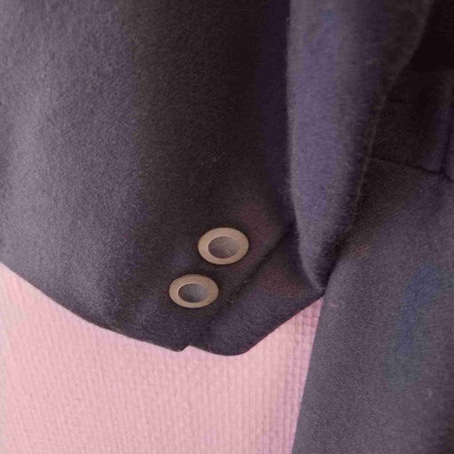 Long navy blue coat
