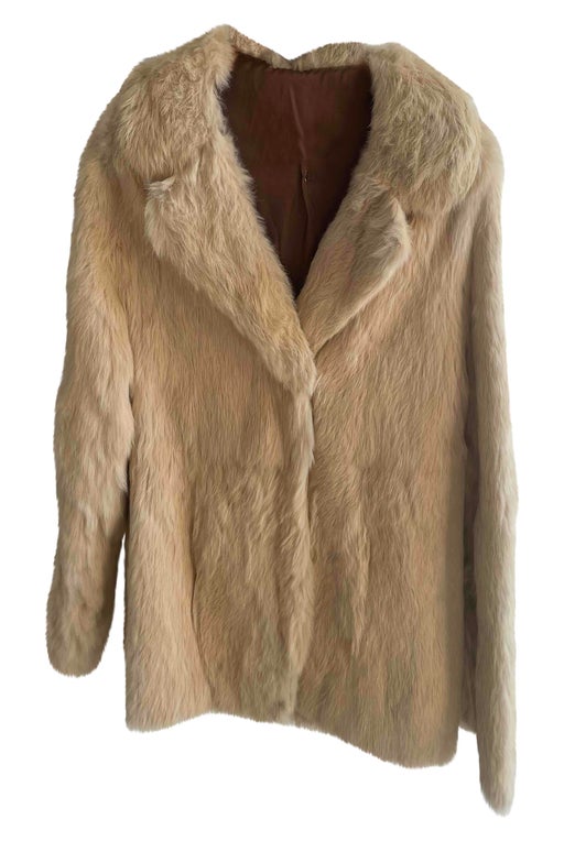 Short fur coat