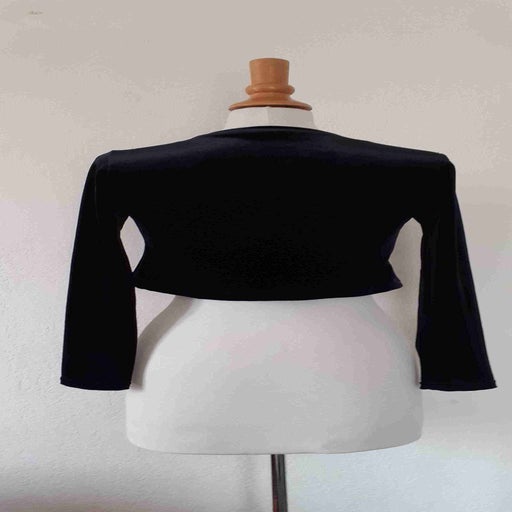 Velvet crop top