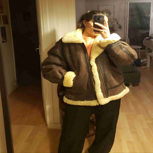 Shearling Bomber
