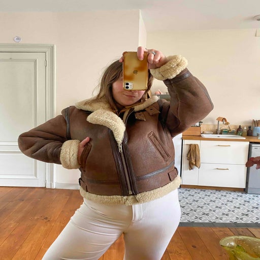 Shearling Bomber