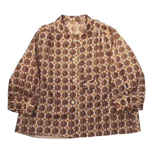 Chemise en satin 70's