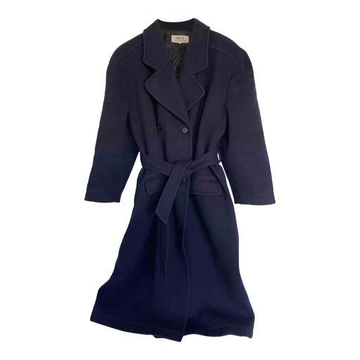 Manteau en laine et cachemire