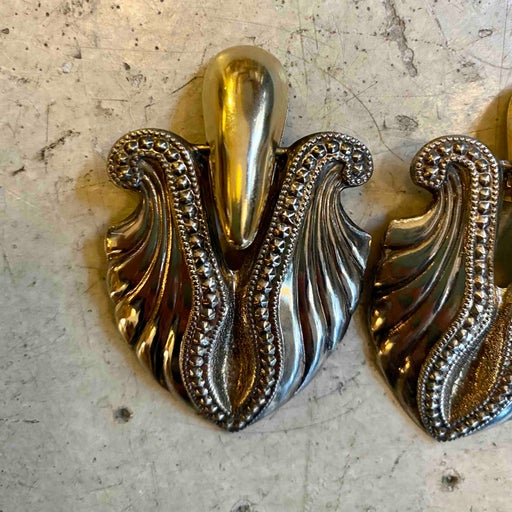Metal earrings