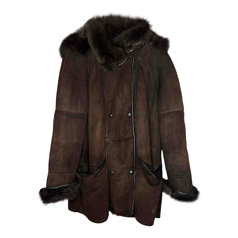 Shearling coat