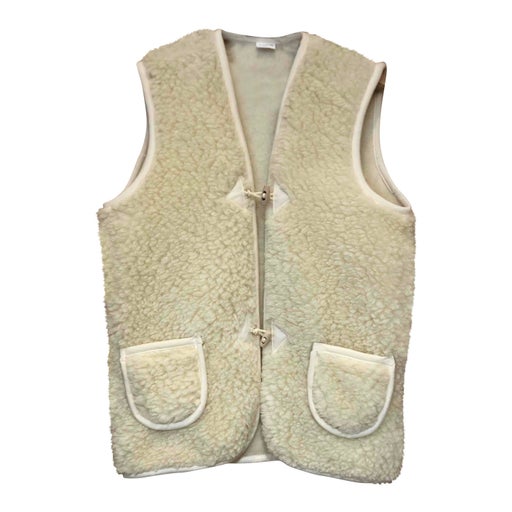 Sleeveless wool vest