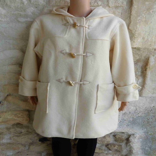 Wool duffle coat