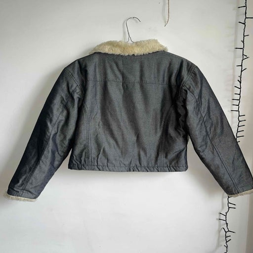 Lined denim jacket