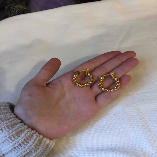 golden earrings