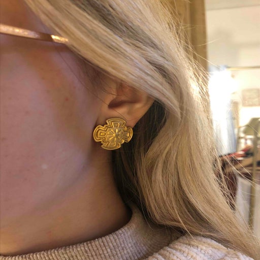 golden earrings