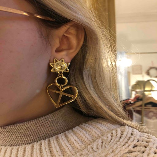 golden earrings