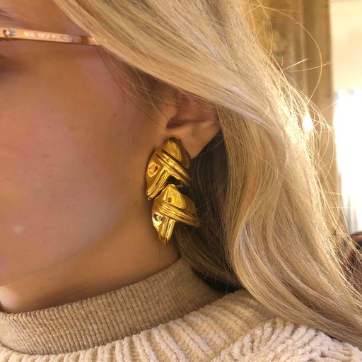 golden earrings