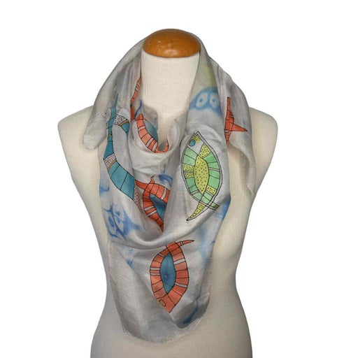 Silk scarf