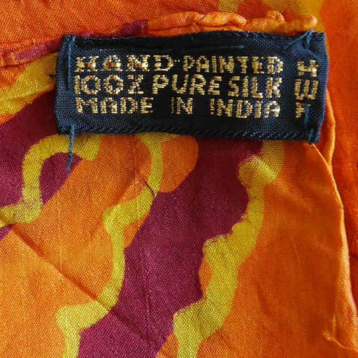 Silk scarf