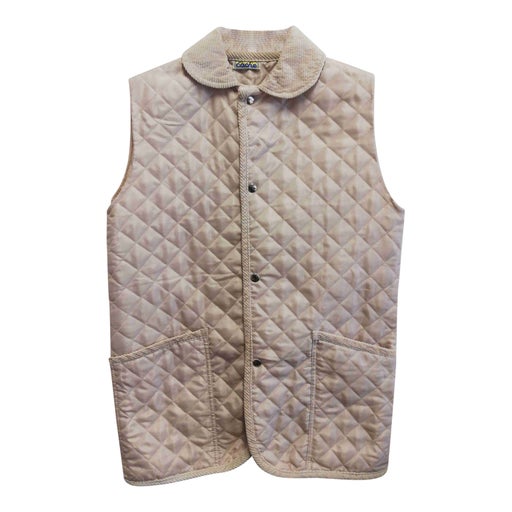 Quilted sleeveless vest