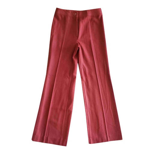 Pantalon flare en maille