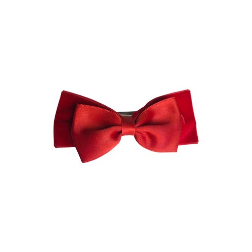 Velvet barrette