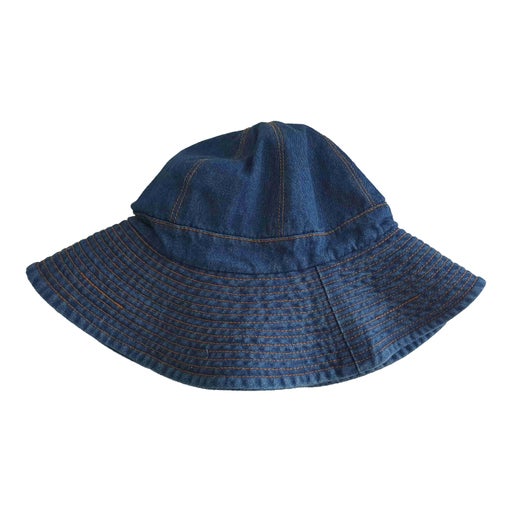 denim bucket hat