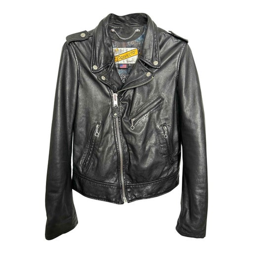 Scott leather biker jacket