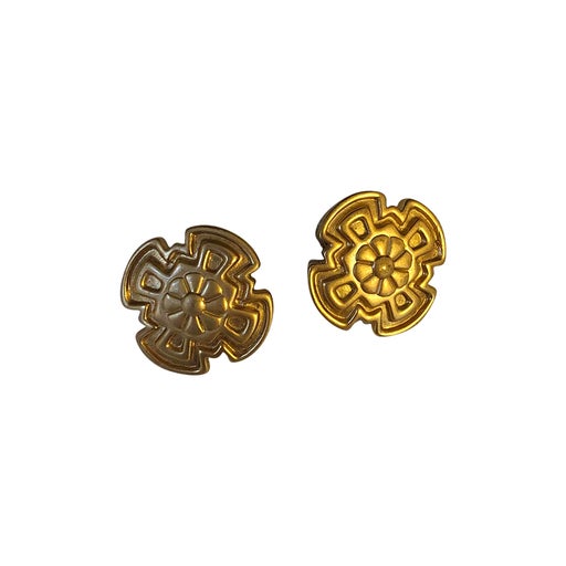 Boucles d’oreilles dorées