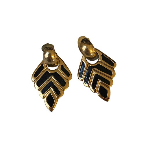 Boucles d’oreilles émaillées