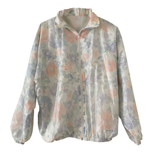 Blouson à fleurs