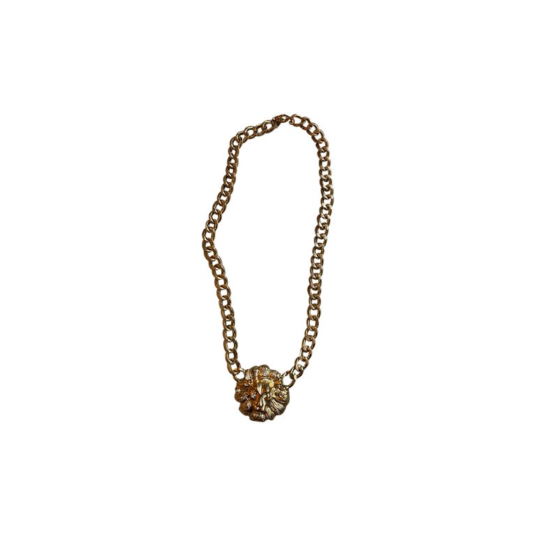 lion chain necklace