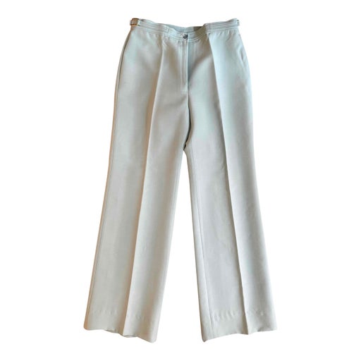 Pastel blue flare pants