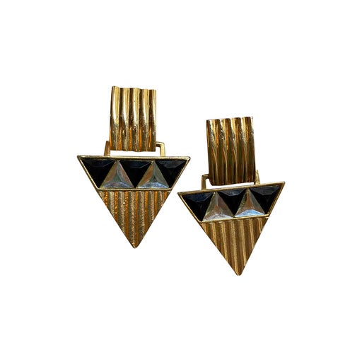 Boucles d'oreilles géométriques