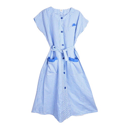 Cotton midi dress
