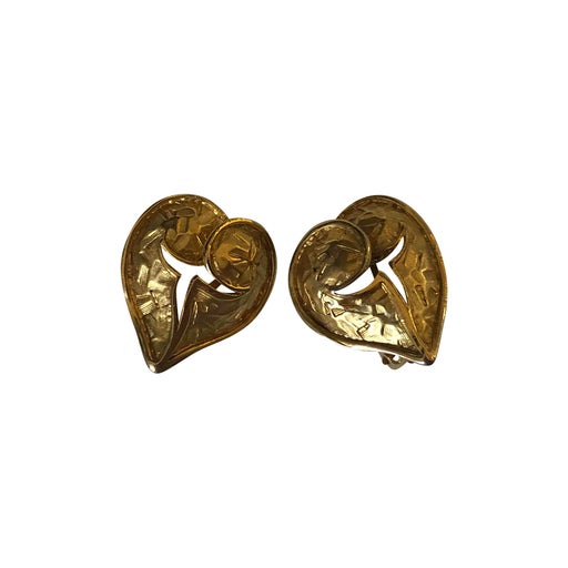 Boucles d’oreilles dorées