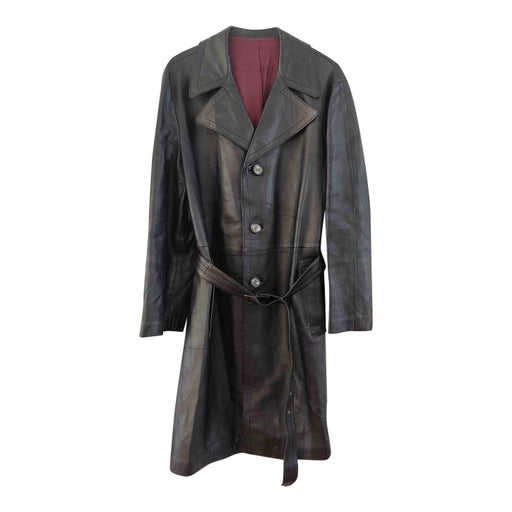 Trench en cuir