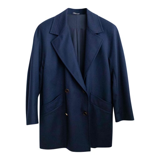 Blazer croisé en laine