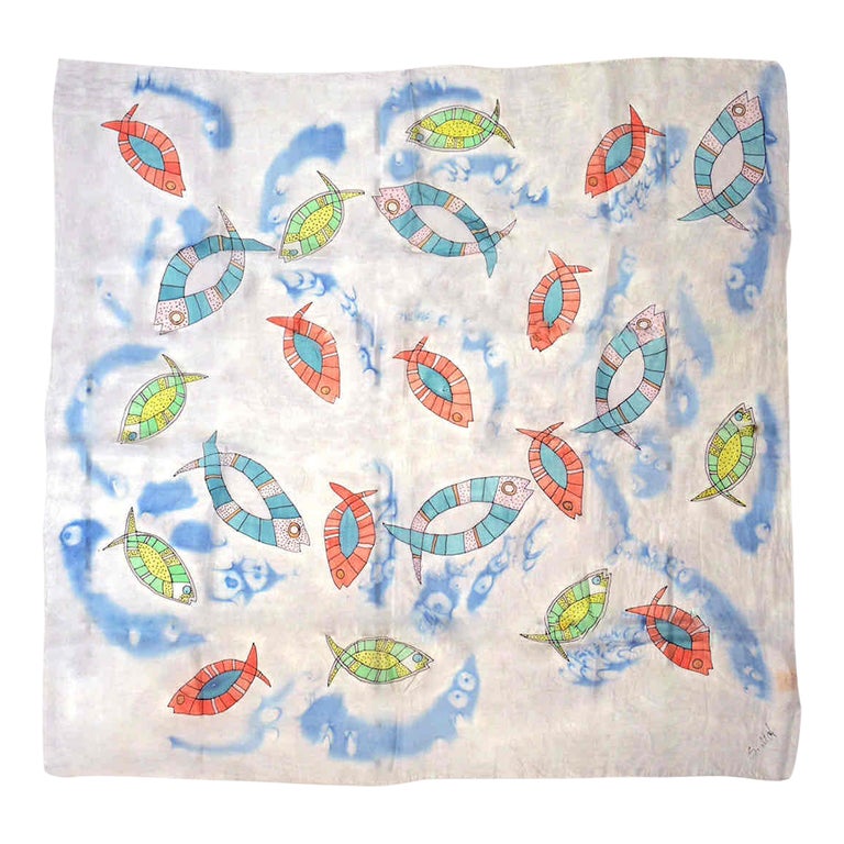 Silk scarf