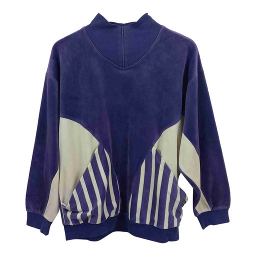 Sweat-shirt en velours