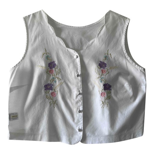 Embroidered top